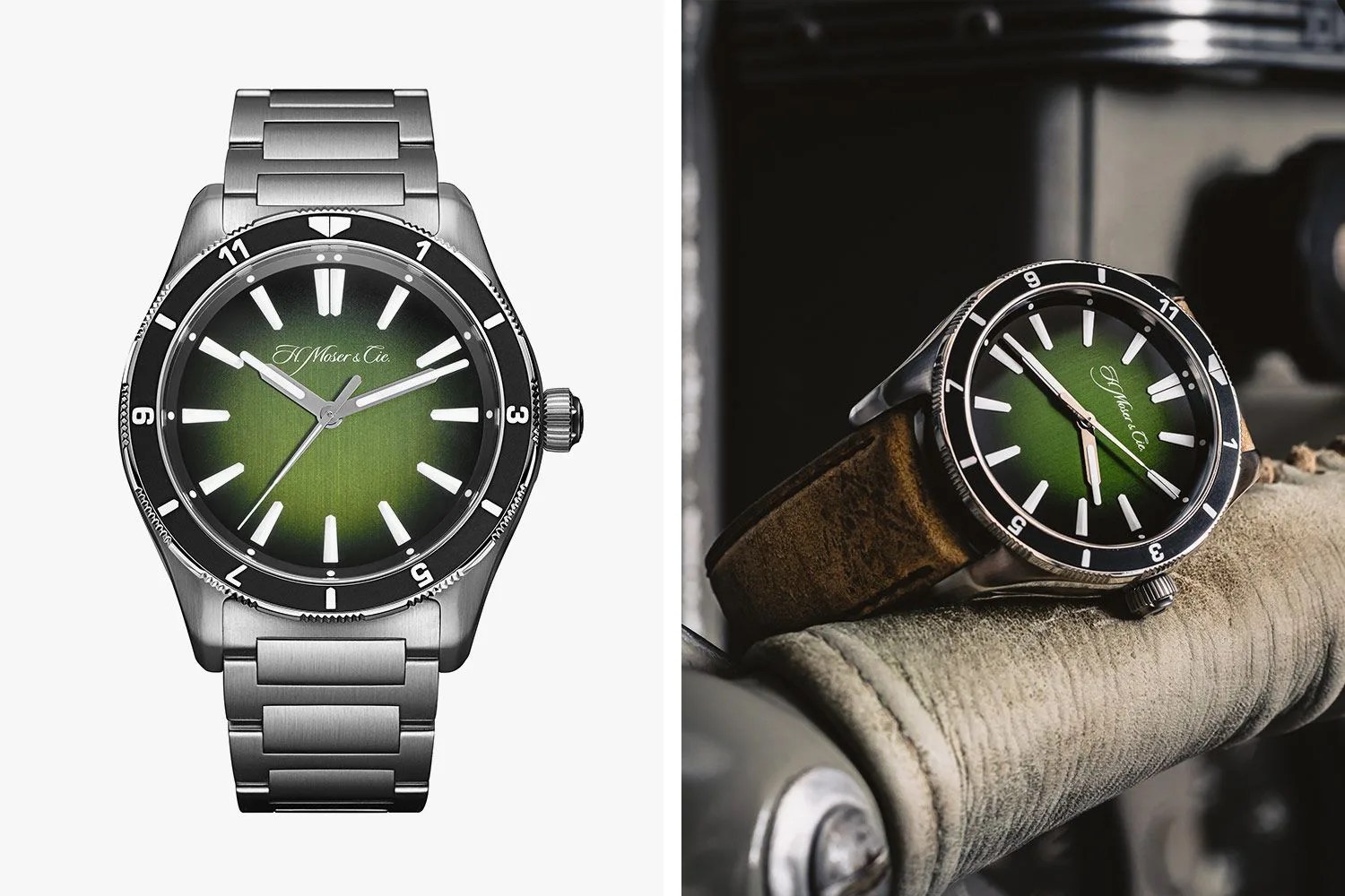 h moser  cie pioneer center seconds x collective