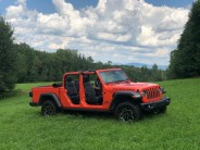 jeep gladiator rubicon orange doors off
