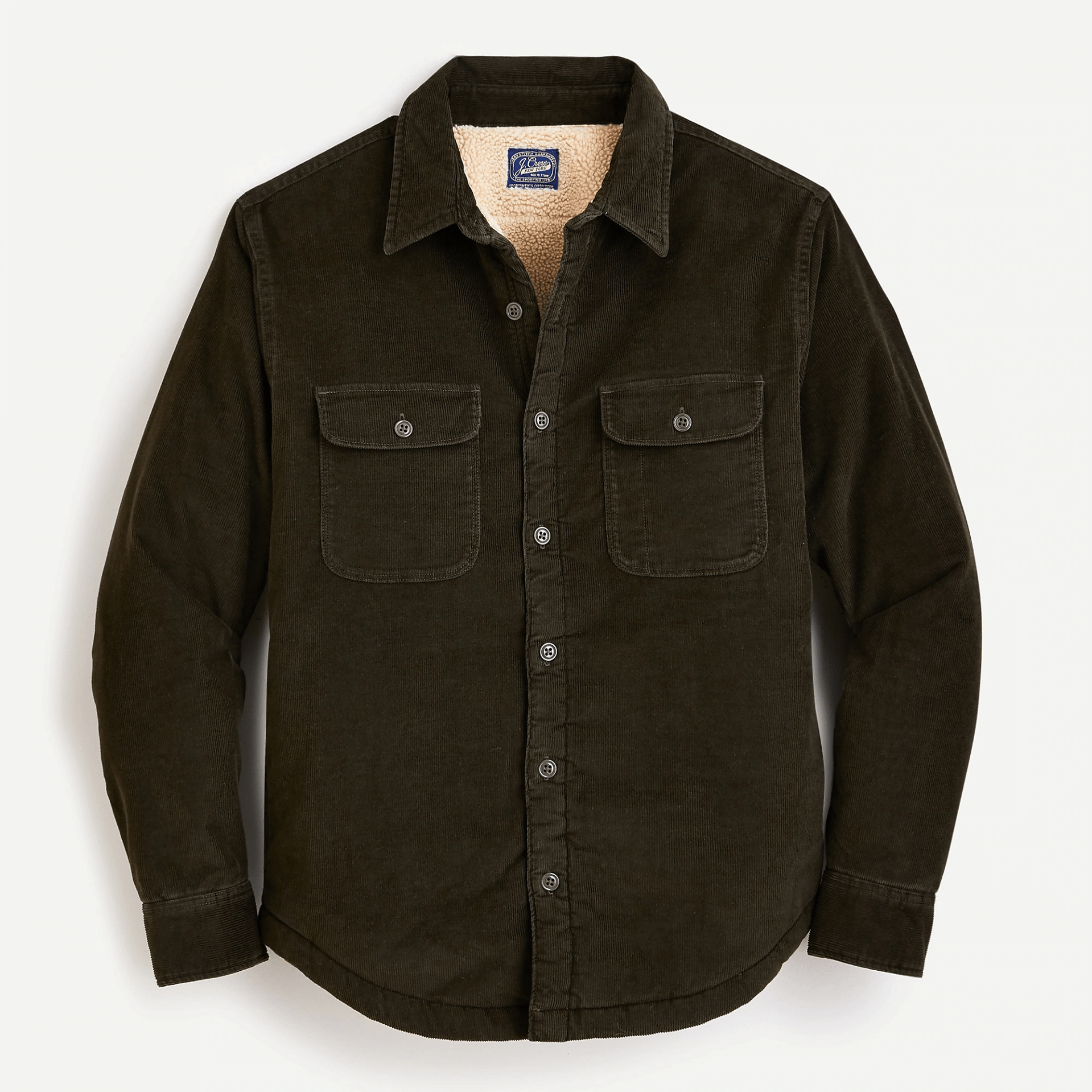 corduroy shirt jacket