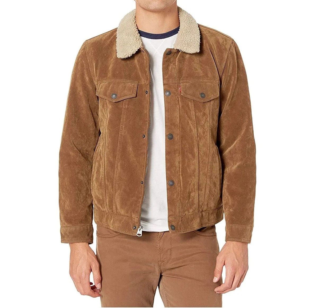 brown jacket