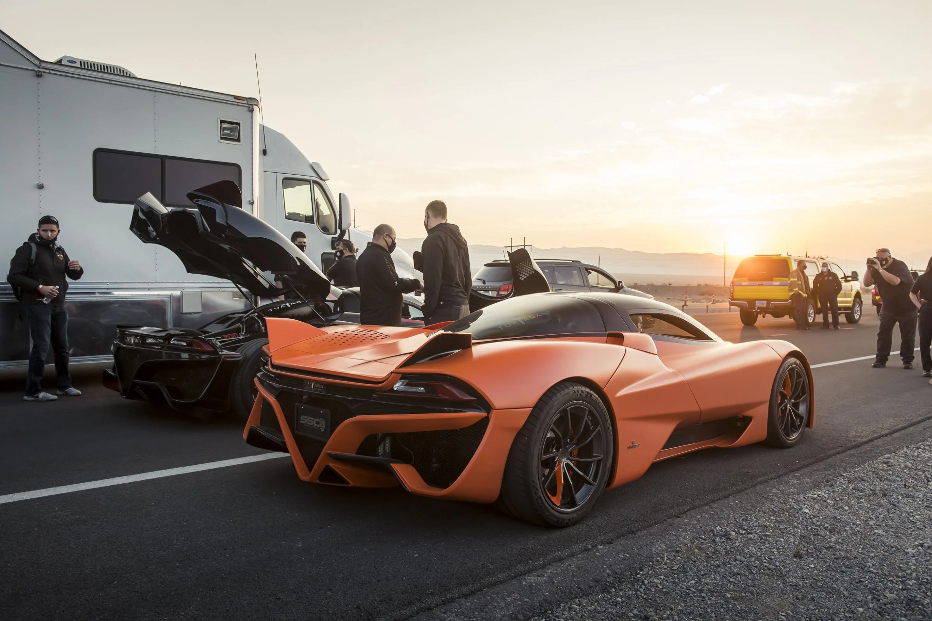 ssc tuatara production car speed record, pahrump nv oct 10, 2020photo james lipman
