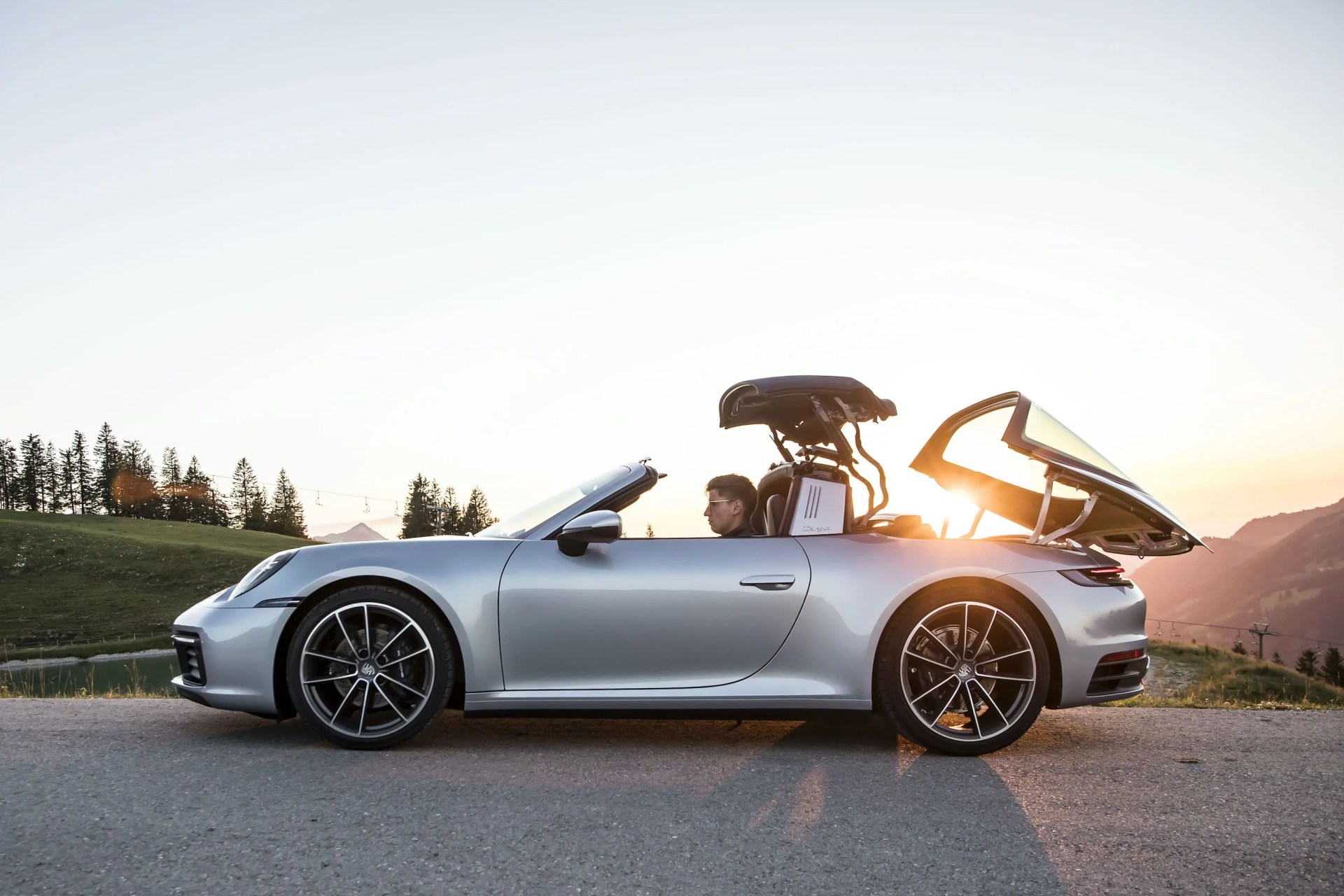 bad wiessee tegernsee 911 targa on july, 7, 2020, photo by hoch zwei,