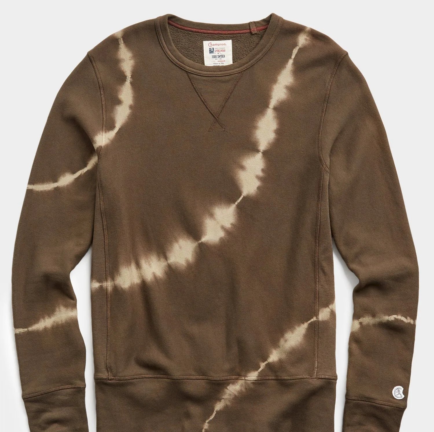 brown sweatshirt