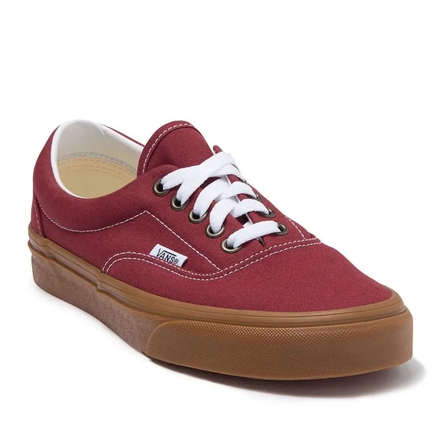 red sneaker