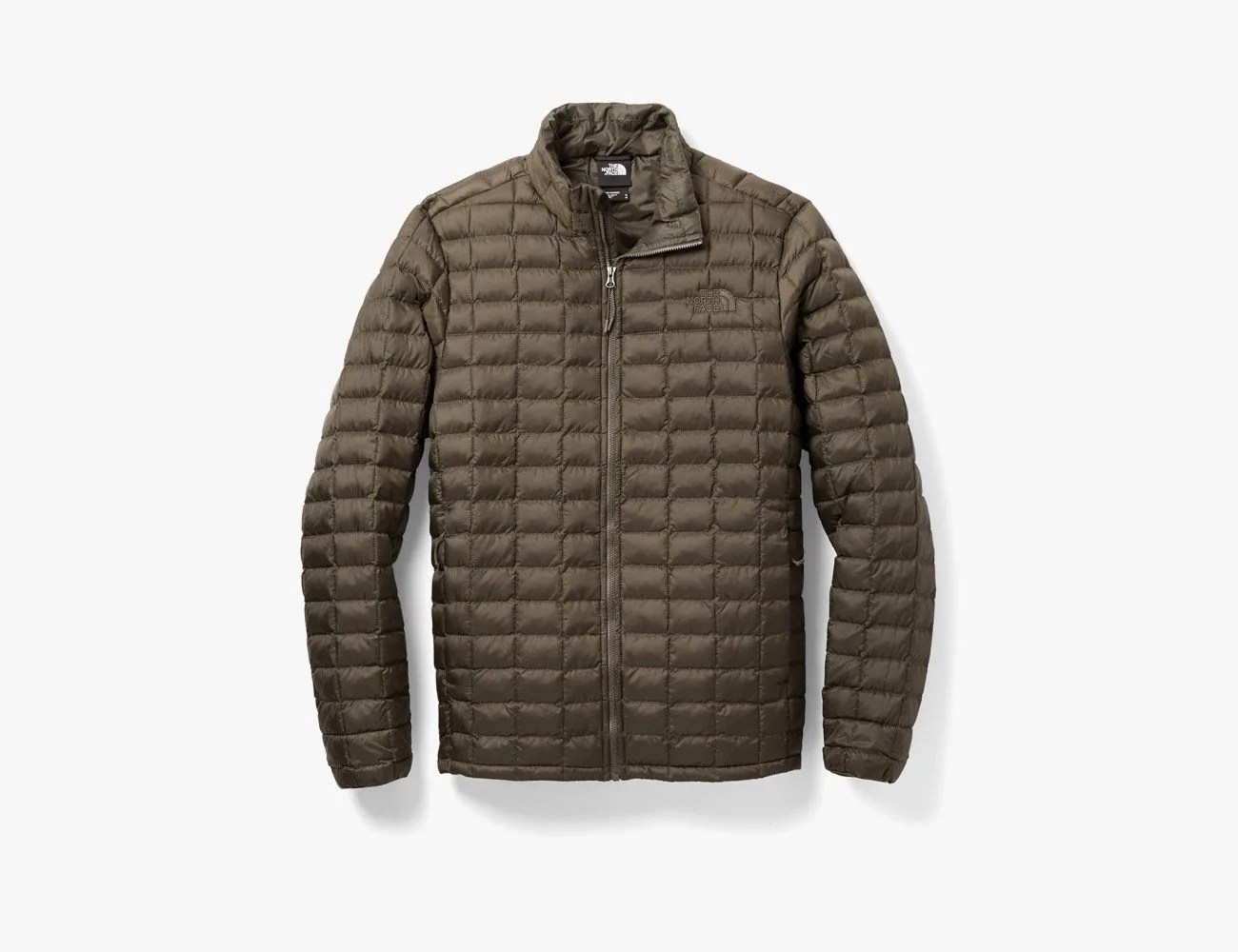 a quilted insulating jacket