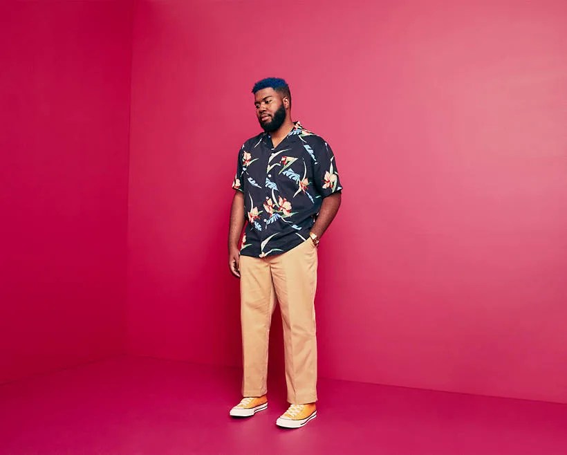cropped straight chino pants