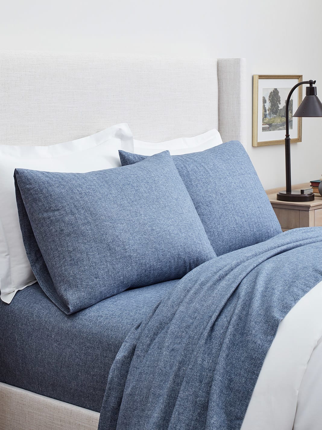 Flannel bed sheets