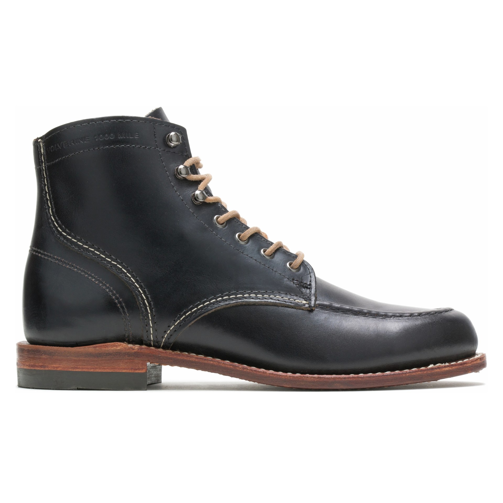 A black workboot