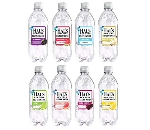 bottles of seltzer
