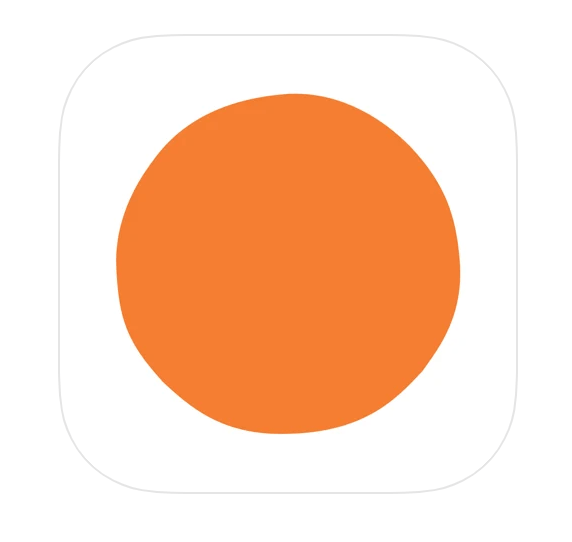 orange circle