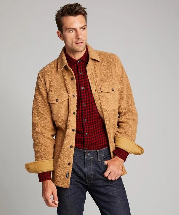 sherpa overshirt