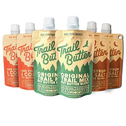 pouches of nut butter