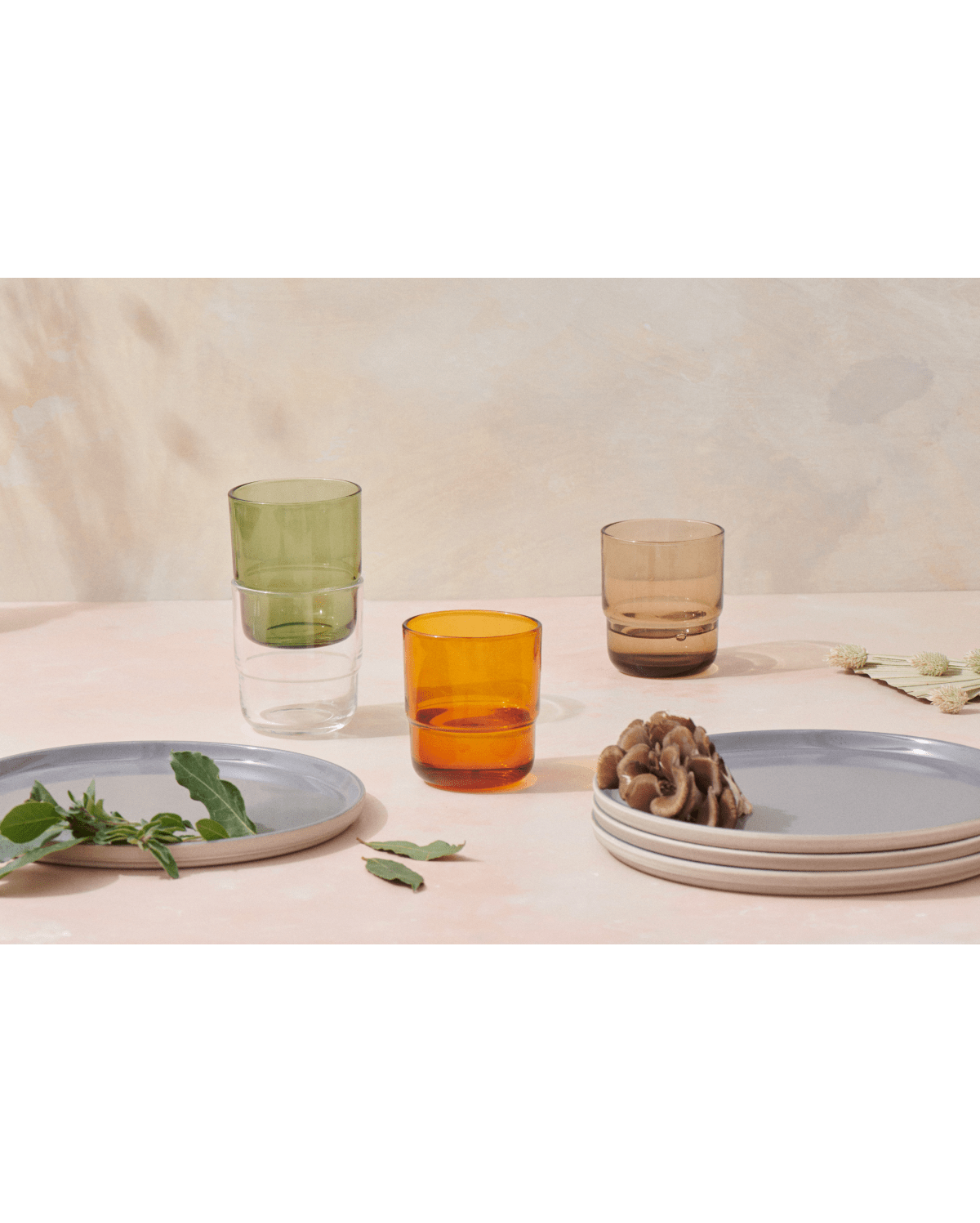 drinking glasses