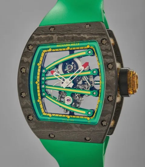 Richard Mille green watch