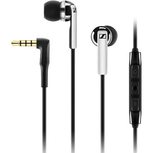 A pair of earbuds