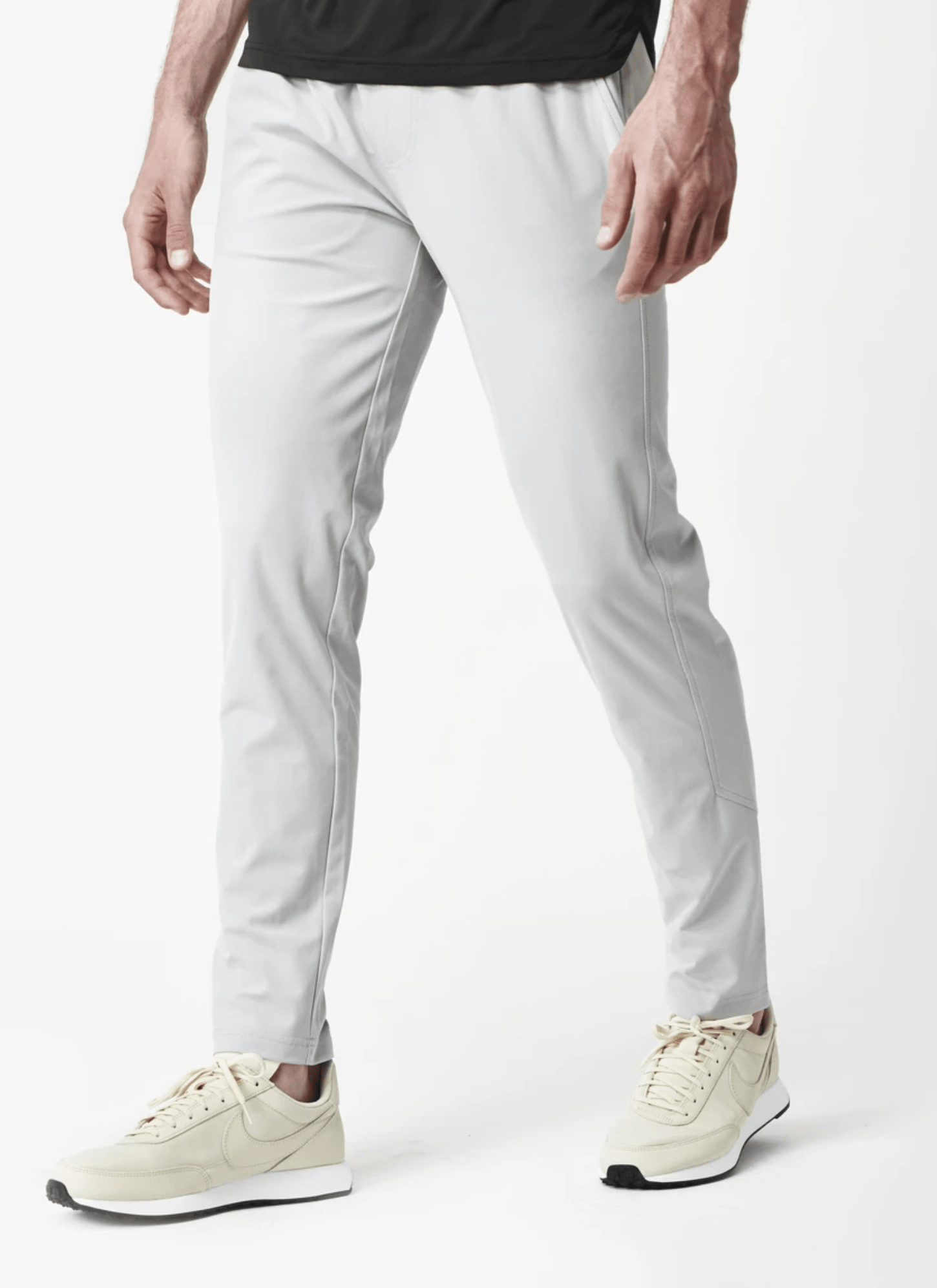 A model wearing joggers