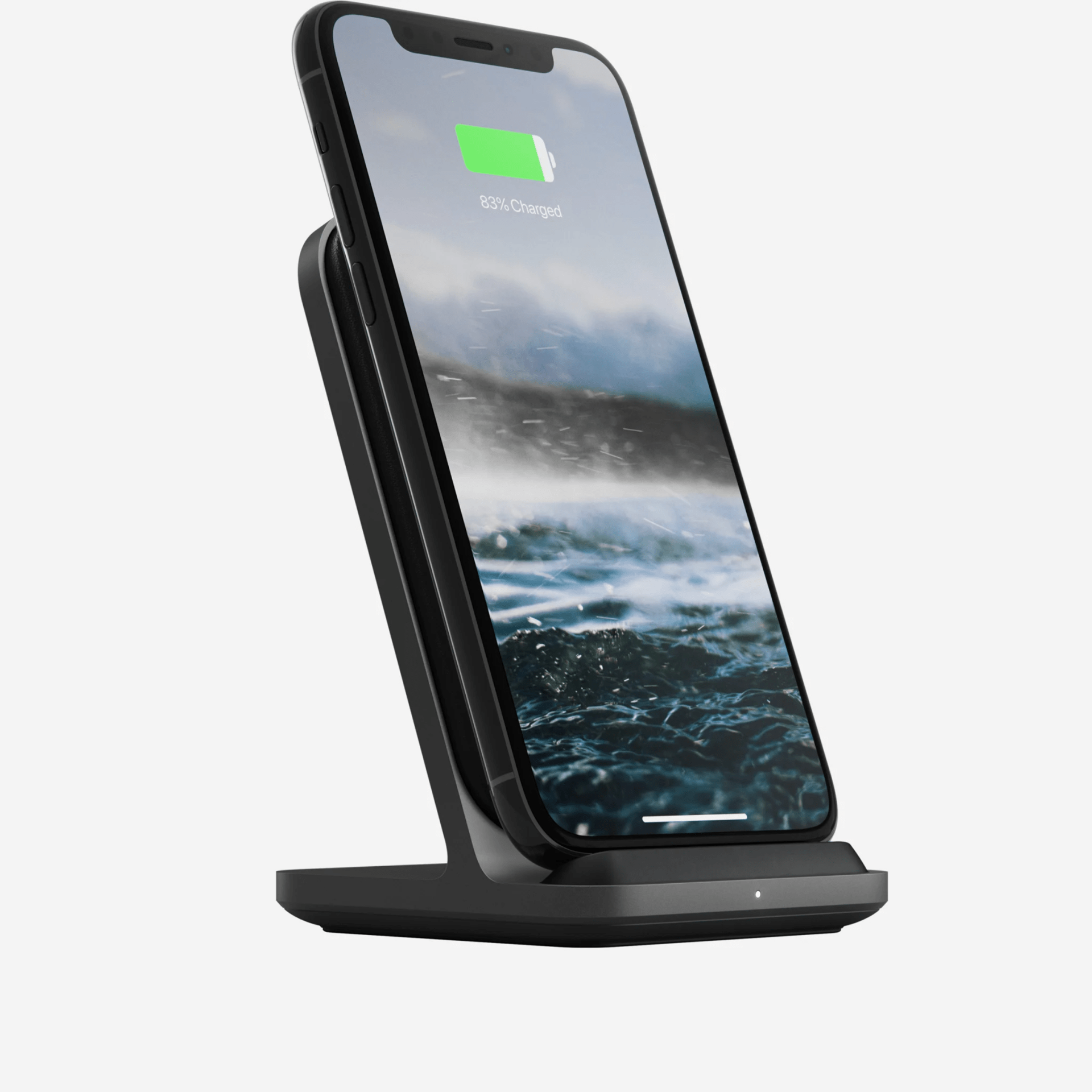 A phone charging stand
