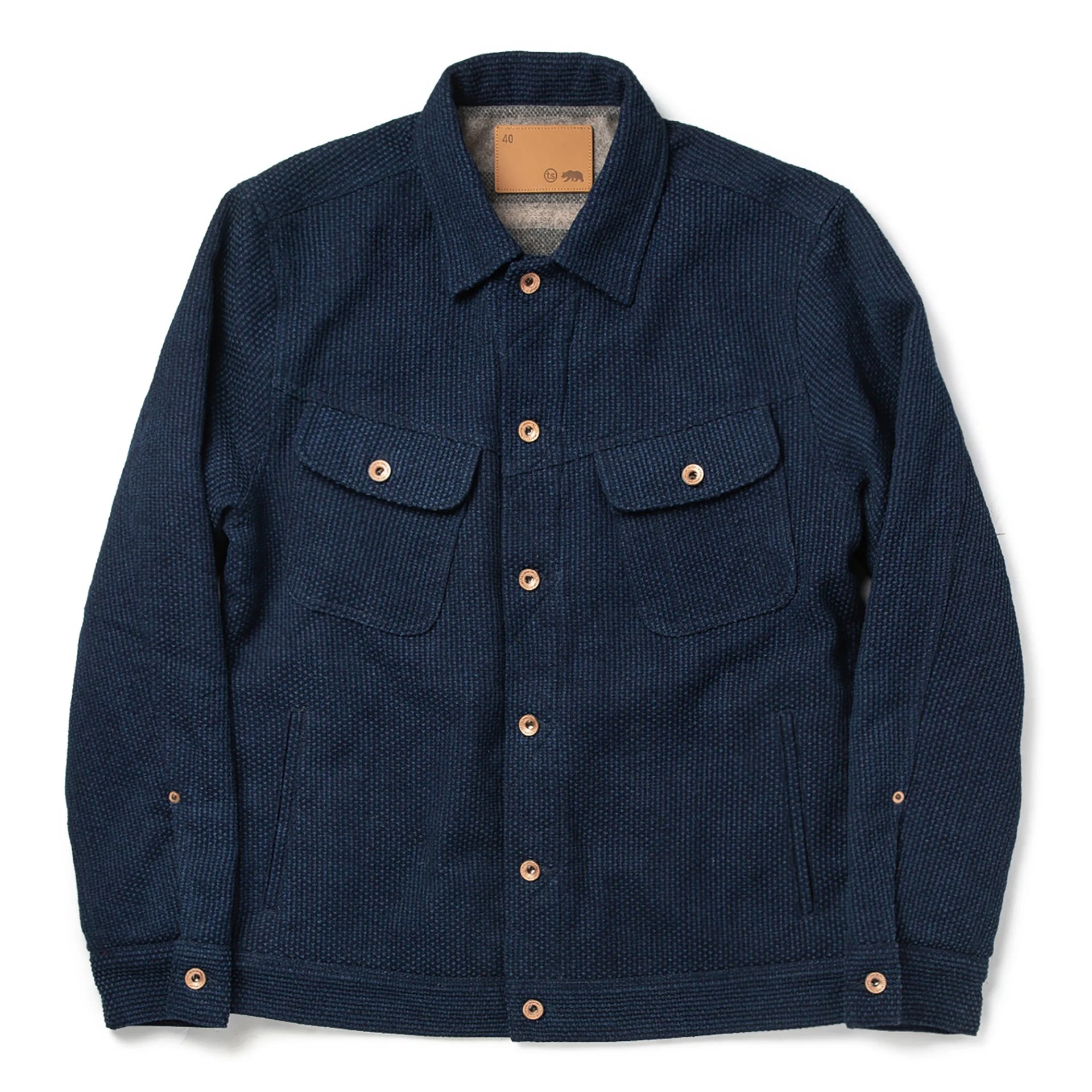 A trucker jacket