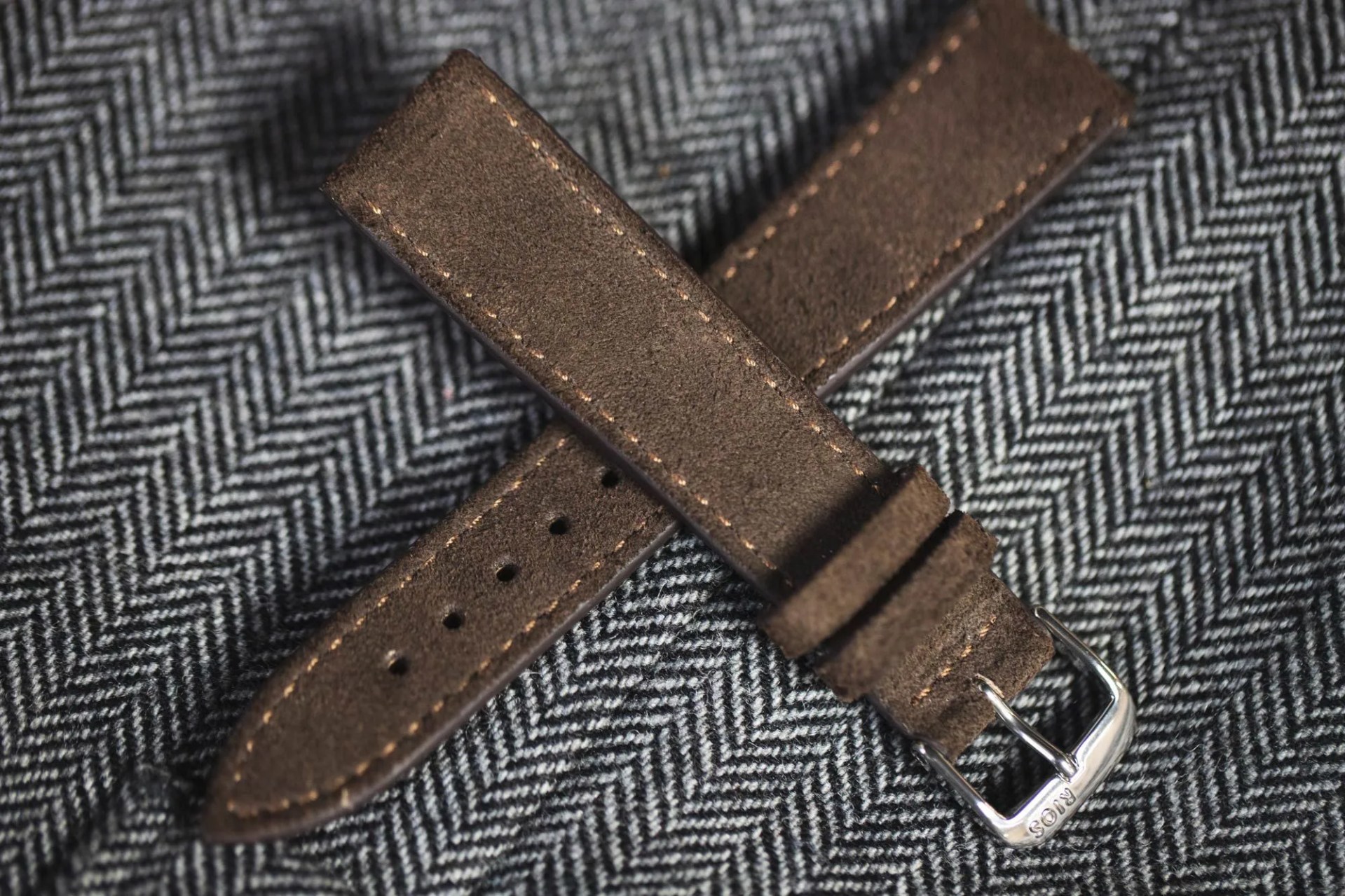 suede watch strap