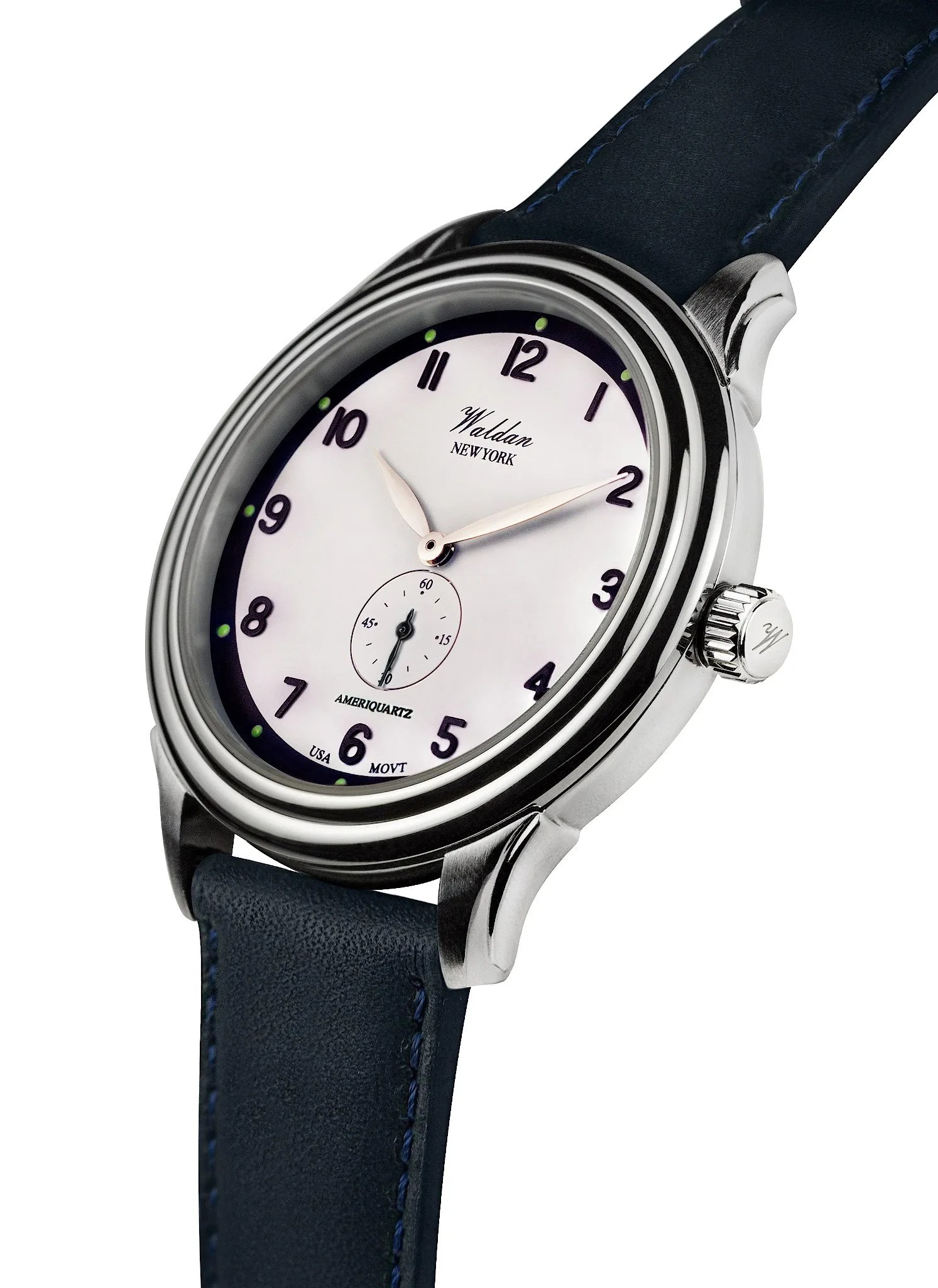 watch with white dial