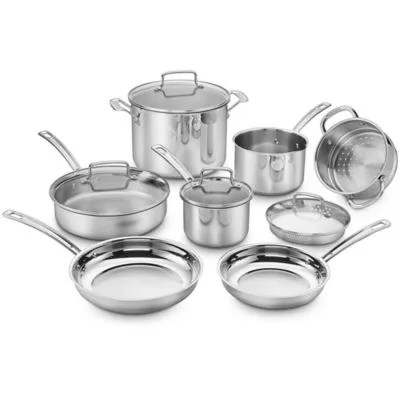 stainless steel cookware set