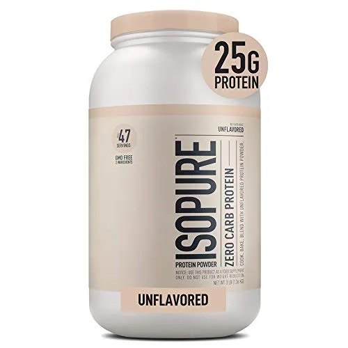 Isopure Zero Carb Unflavored 25g Protein