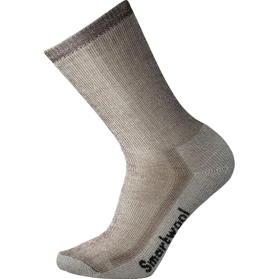 A brown hiking sock