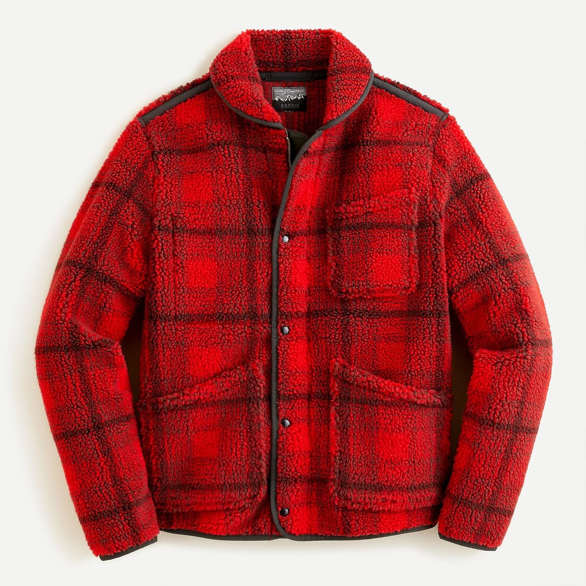 sherpa fleece jacket