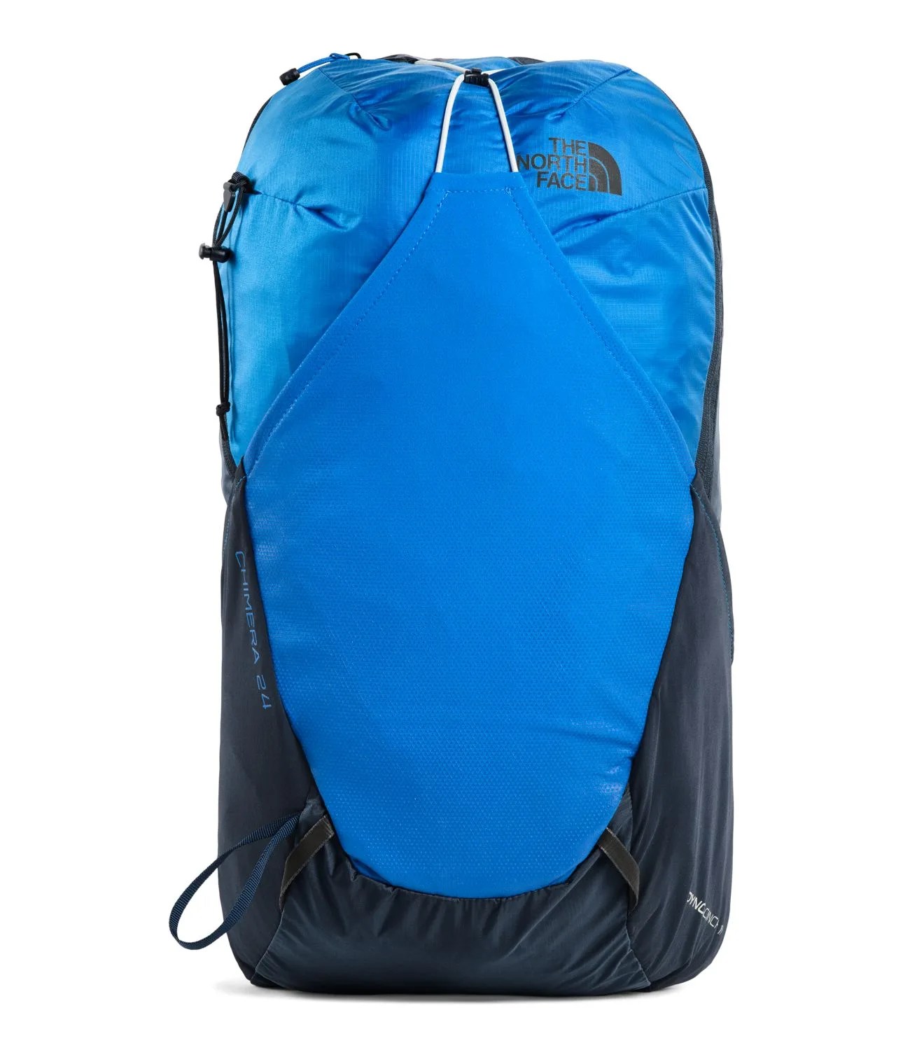 a blue hiking backpack