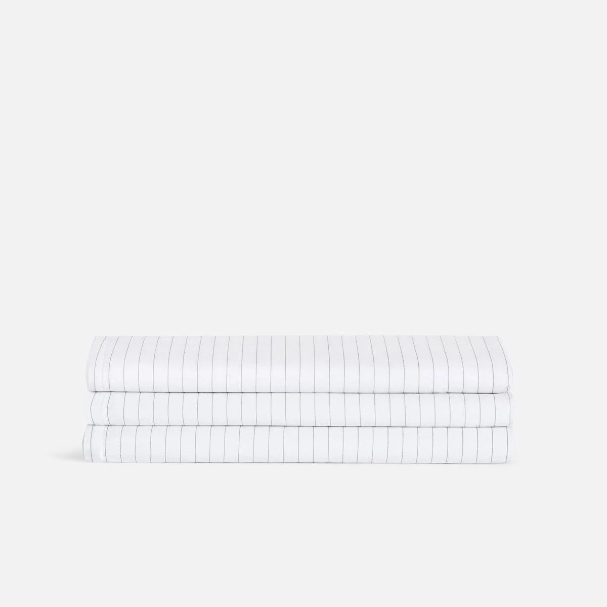 white and black striped sheets