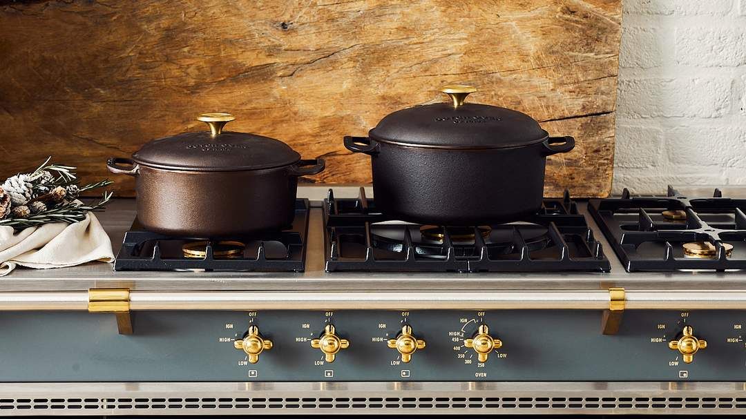 two dutch ovens
