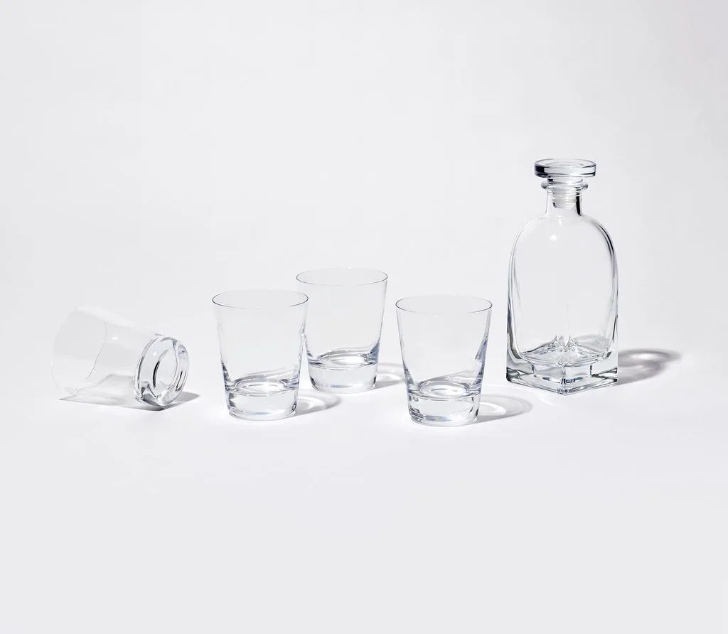 whiskey glass set