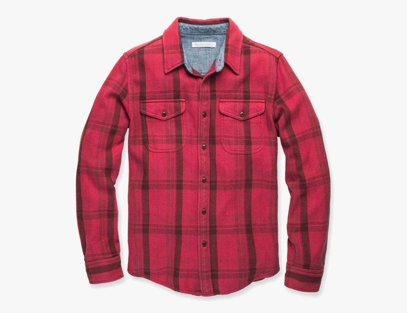 red flannel shirt