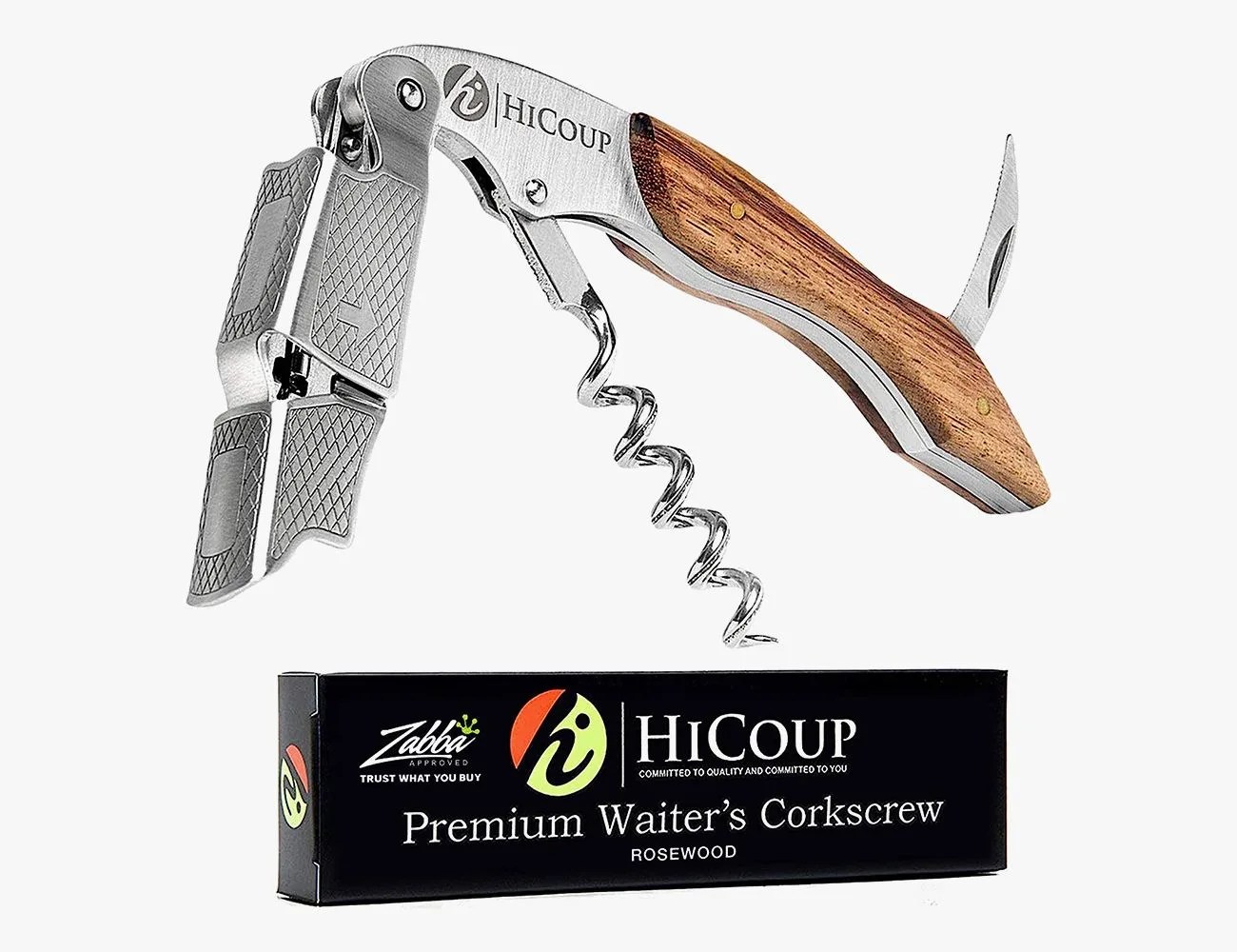 HiCoup Professional Waiter’s Corkscrew