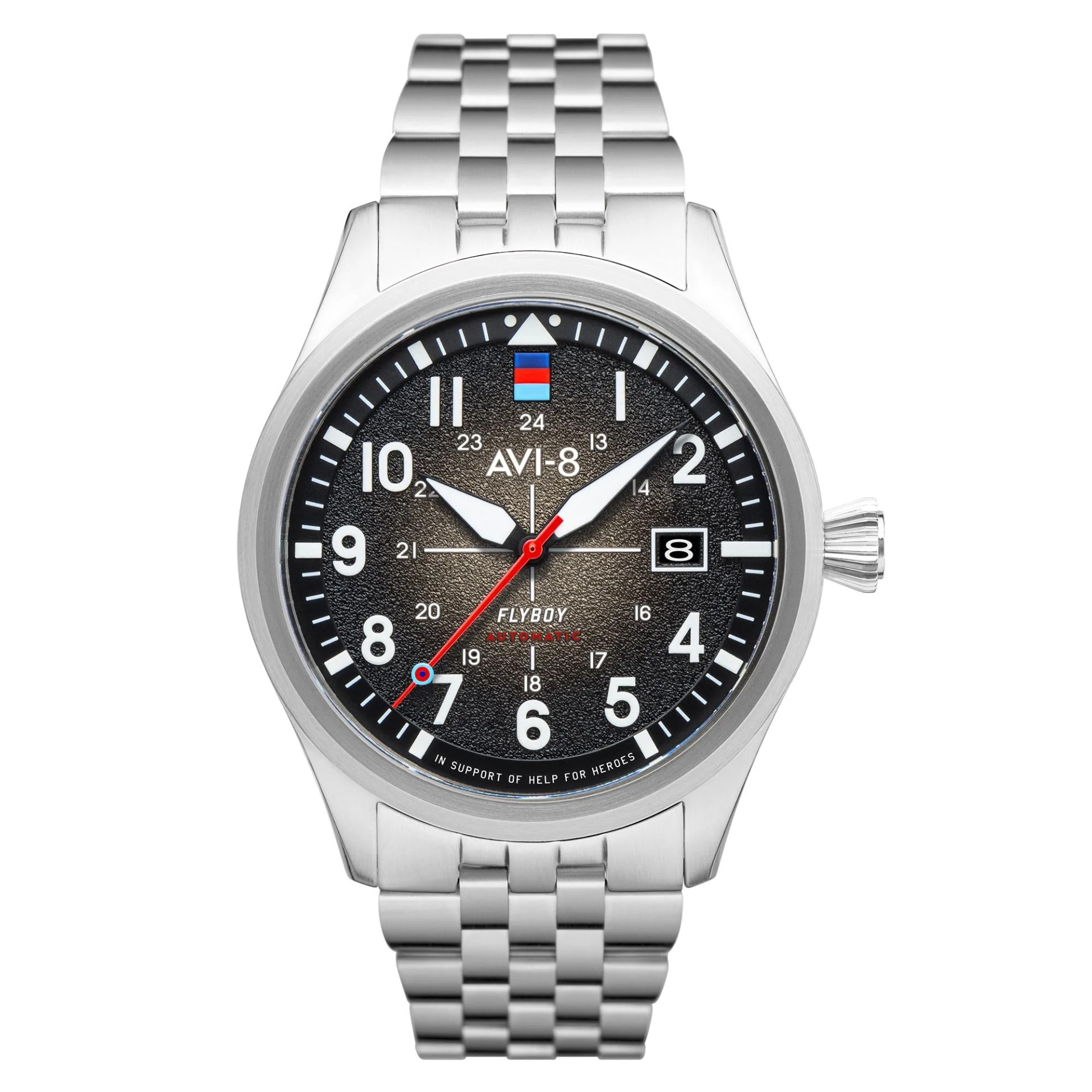 avi 8 help for heroes watch