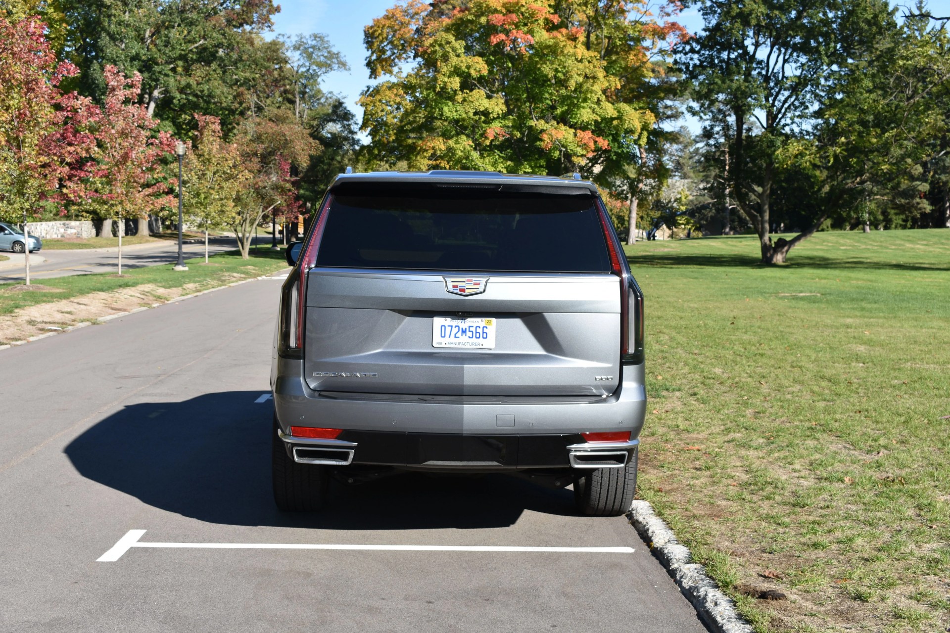 2021 cadillac escalade rear