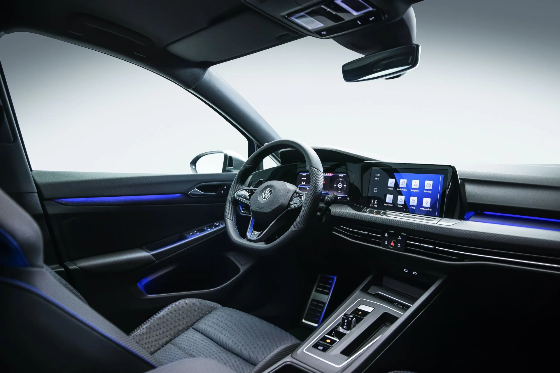 volkswagen golf r interior