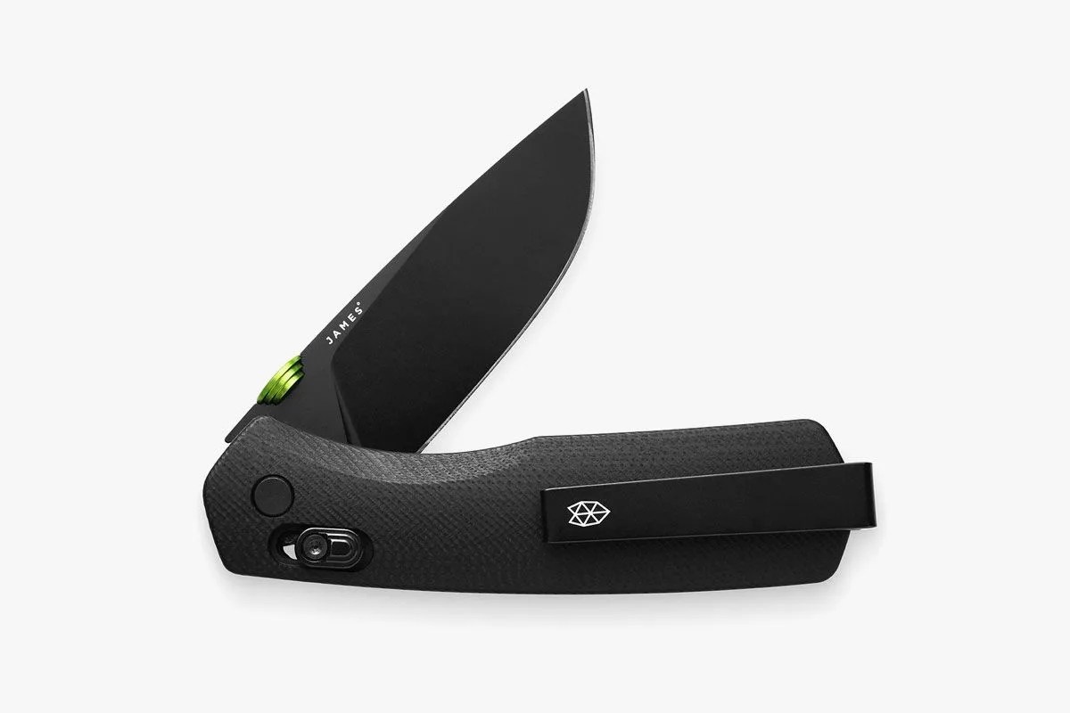 james brand carter folding pocket knife black