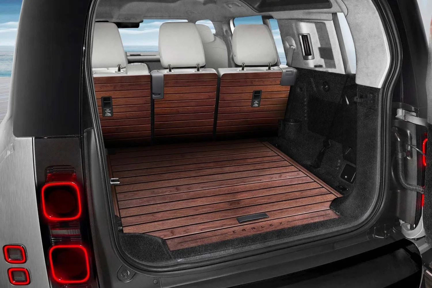 land rover defender yachting