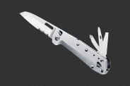 a leatherman knife with extra tools