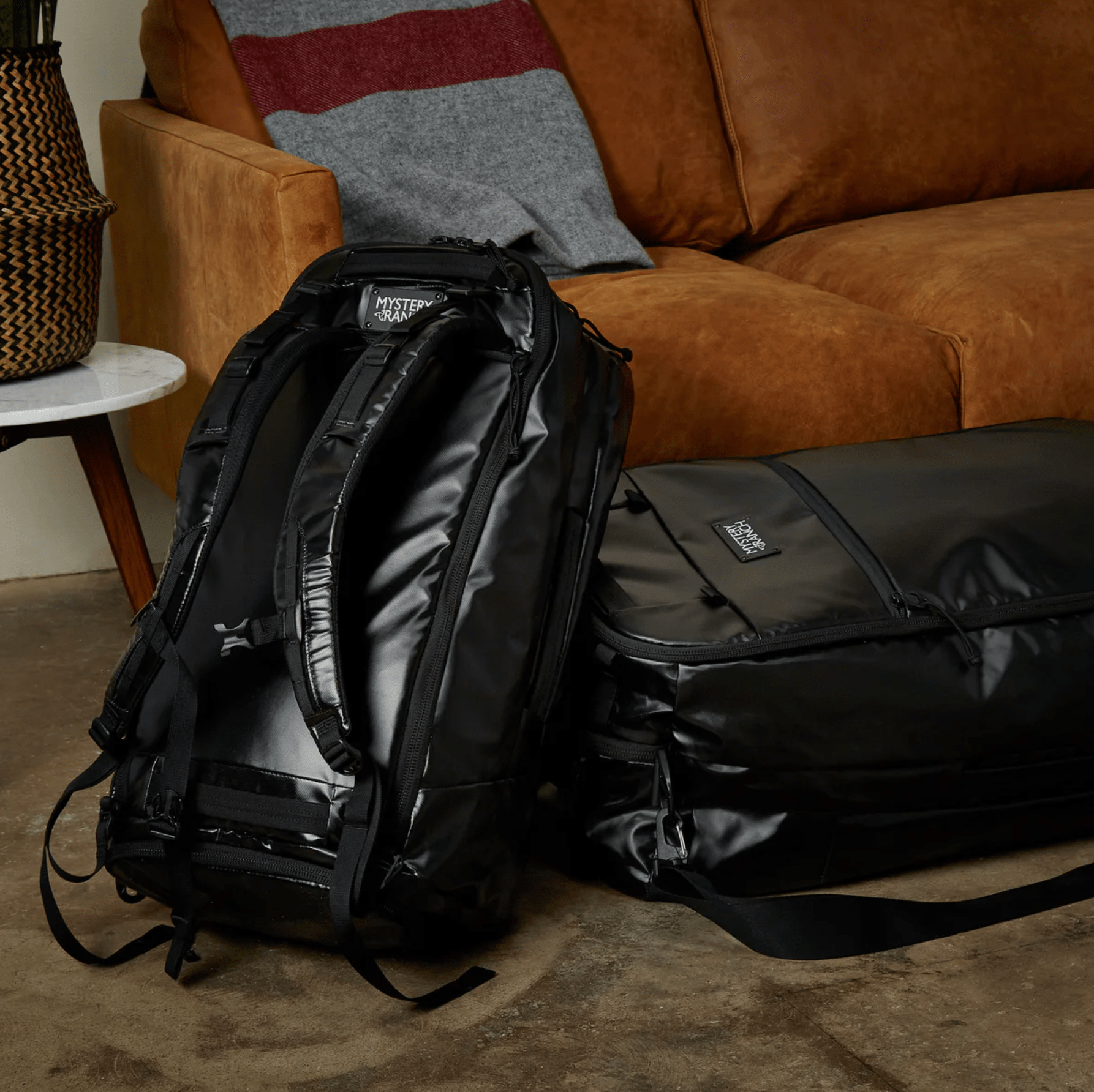 two backpacks
