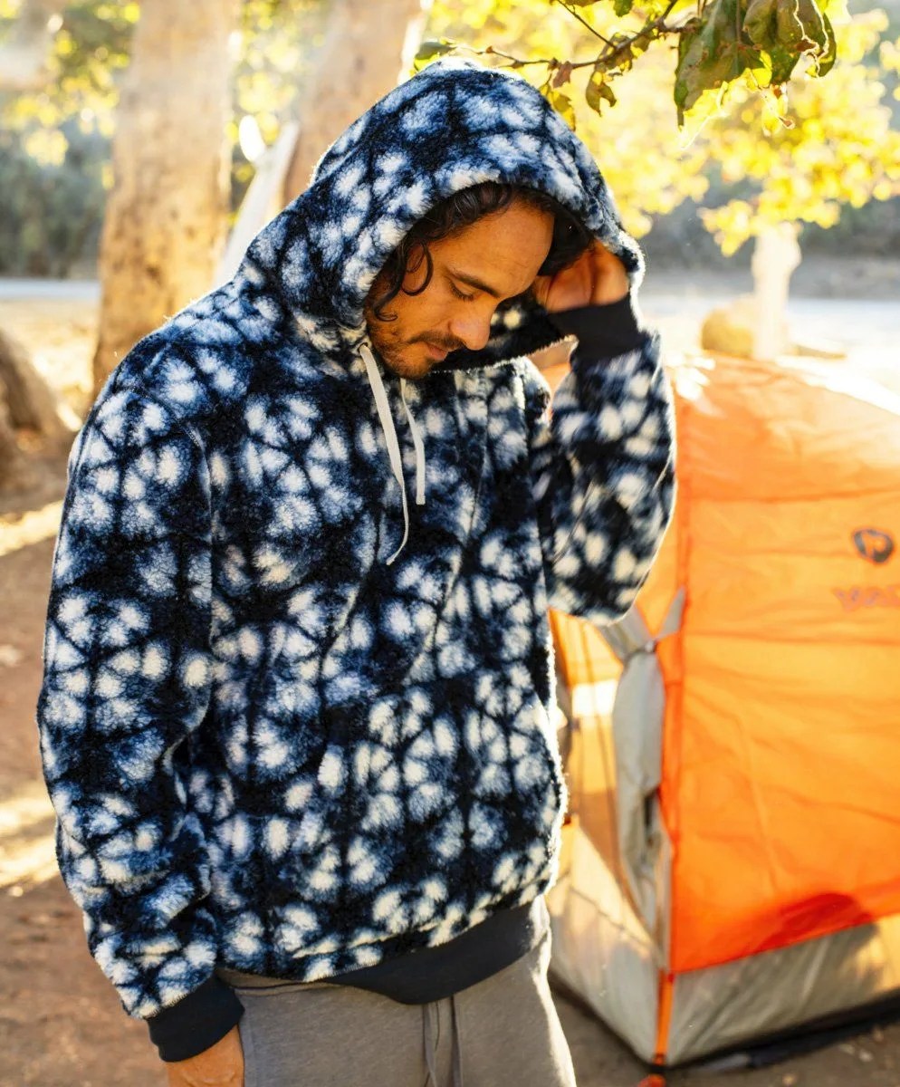 fleece hoodie
