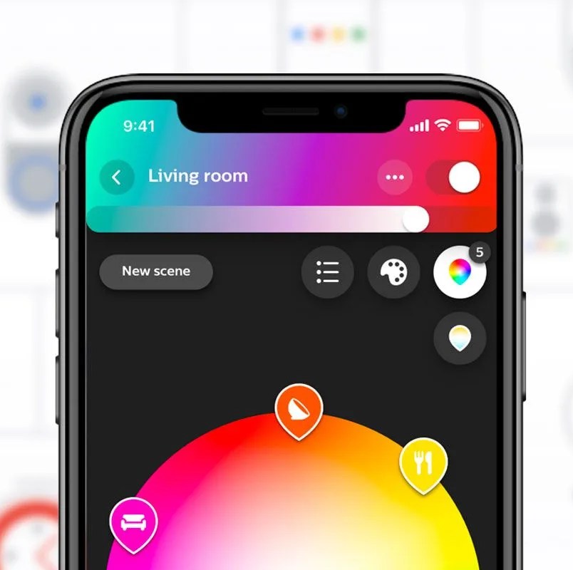 phillips hue google nest