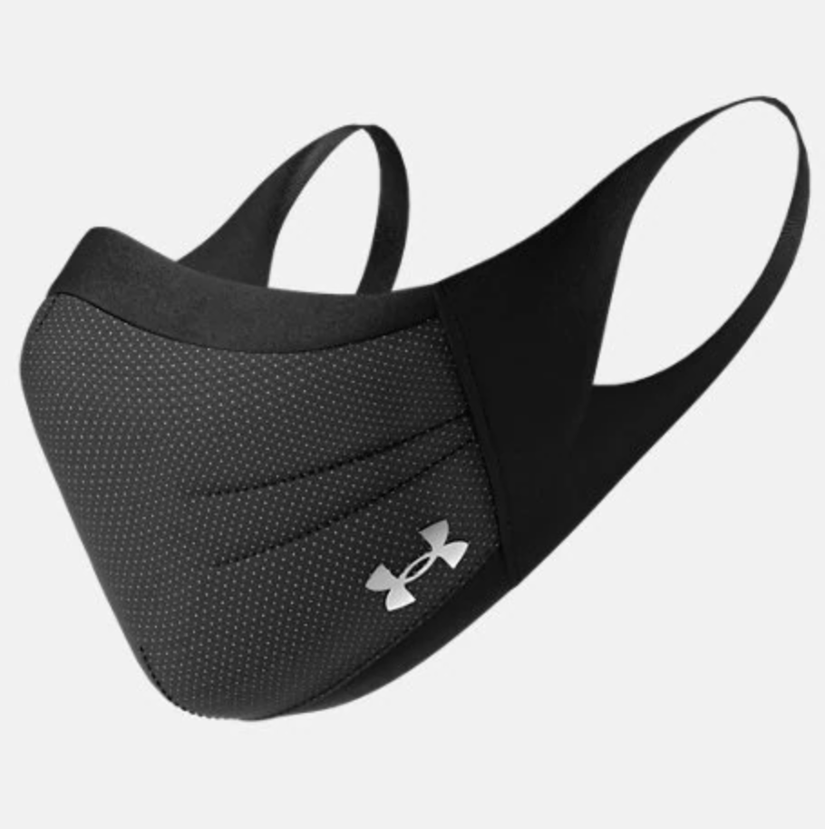 black under armour face mask