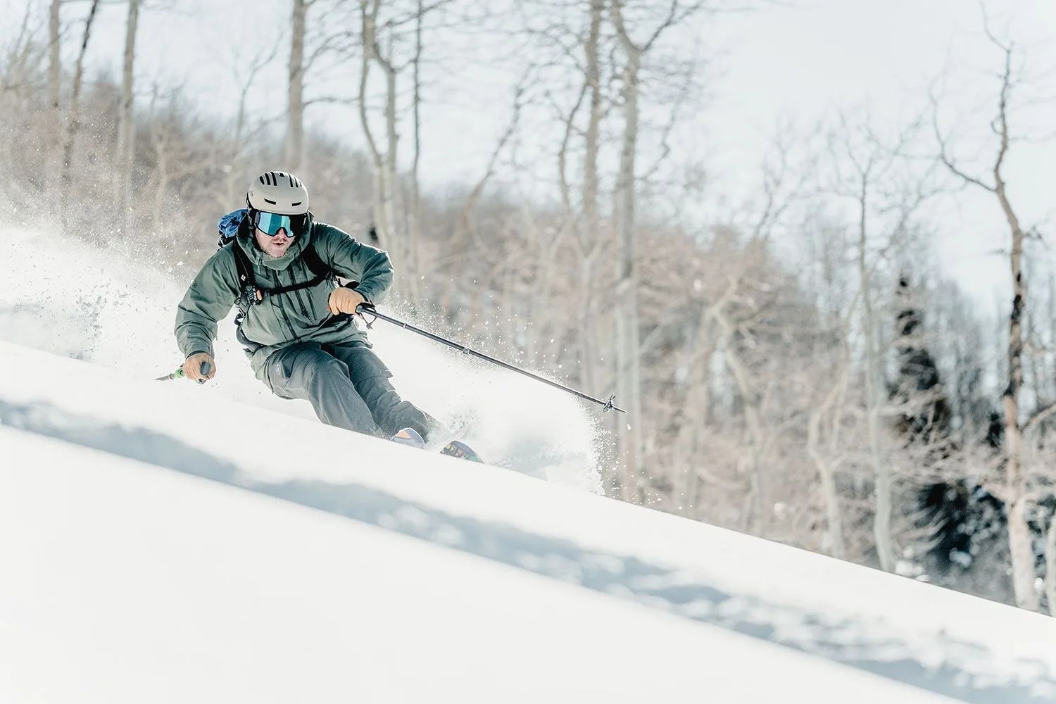 backcountry skiing