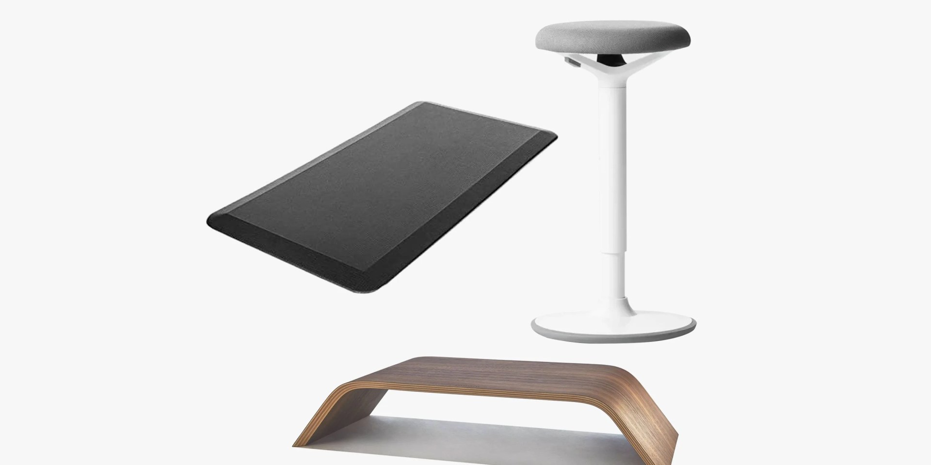 standing desk accessories stool mat monitor stand
