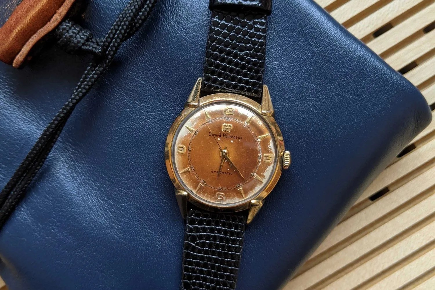 staff watch obsessions vintage girard perregaux
