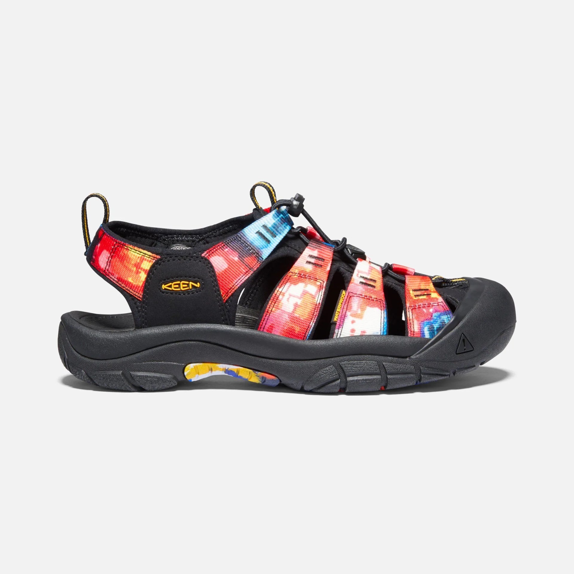 black sandal