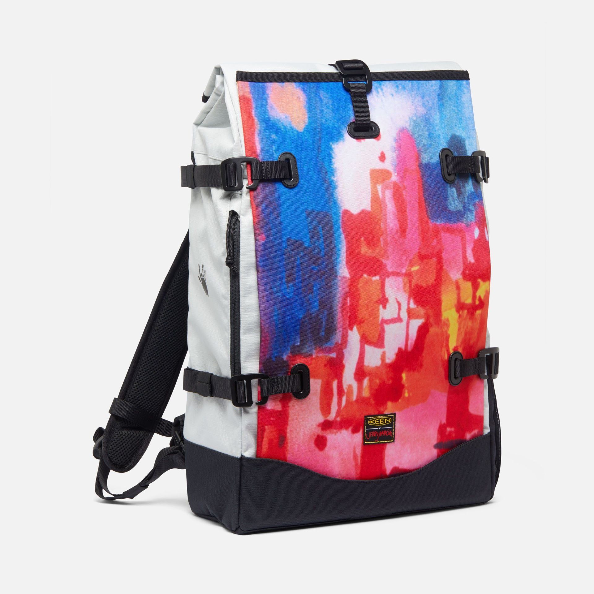 backpack with art