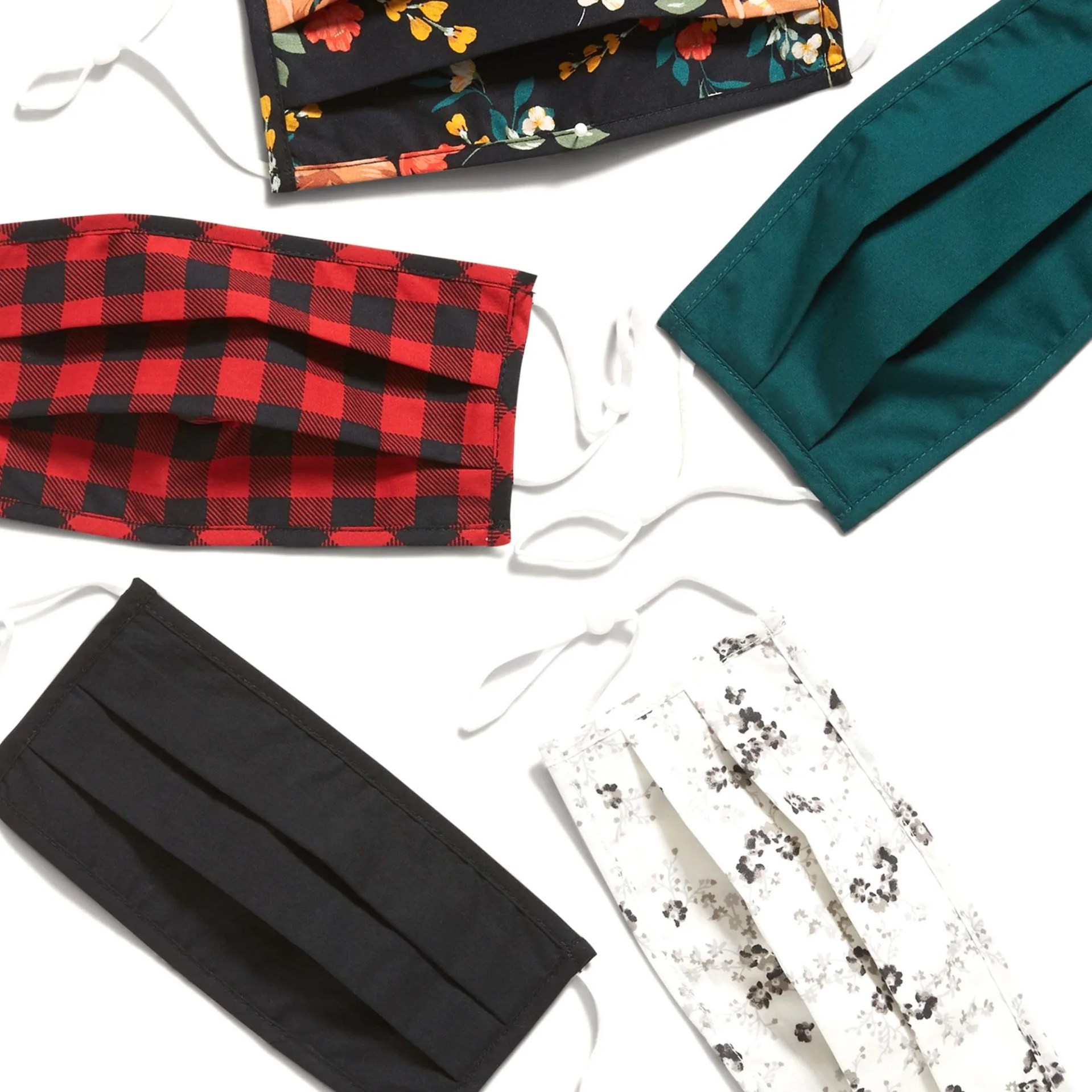 printed face masks